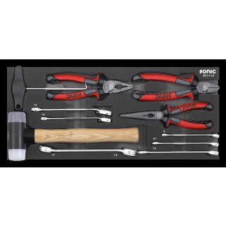 Sonic Hammer, Zangen-Set für Aufsatzbox 4730414, 11-tlg.