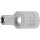 BGS technic Steckschlüssel-Einsatz Sechskant | Antrieb Innenvierkant 6,3 mm (1/4") | SW 4 mm