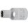 BGS technic Steckschlüssel-Einsatz Sechskant | Antrieb Innenvierkant 6,3 mm (1/4") | SW 5 mm