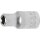 BGS technic Steckschlüssel-Einsatz Sechskant | Antrieb Innenvierkant 6,3 mm (1/4") | SW 5,5 mm