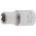 BGS technic Steckschlüssel-Einsatz Sechskant | Antrieb Innenvierkant 6,3 mm (1/4") | SW 6 mm