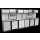 Sonic MSS 26/34 mit 27 Schubladen mit Holz-Arbeitsplatte