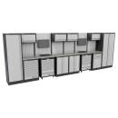 Sonic MSS 26/34 mit 27 Schubladen mit Holz-Arbeitsplatte