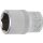 BGS technic Steckschlüssel-Einsatz Sechskant | Antrieb Innenvierkant 6,3 mm (1/4") | SW 11 mm
