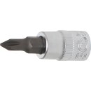 BGS technic Bit-Einsatz | Antrieb Innenvierkant 6,3 mm (1/4") | Kreuzschlitz PH1