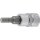 BGS technic Bit-Einsatz | Antrieb Innenvierkant 6,3 mm (1/4") | Innensechskant 4 mm