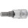 BGS technic Bit-Einsatz | Antrieb Innenvierkant 6,3 mm (1/4") | Innensechskant 5 mm