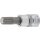 BGS technic Bit-Einsatz | Antrieb Innenvierkant 6,3 mm (1/4") | Innenvielzahn (für XZN) M8