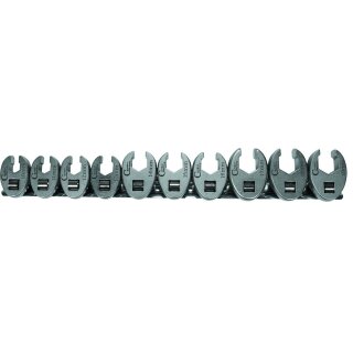 Condor Hahnenfuss-Schlüssel-Satz, 10-tlg., 3/8", 10-19 mm