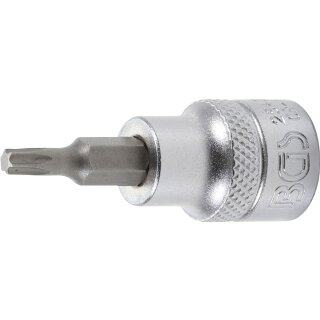 BGS technic Bit-Einsatz | Antrieb Innenvierkant 10 mm (3/8") | T-Profil (für Torx) T15