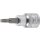 BGS technic Bit-Einsatz | Antrieb Innenvierkant 10 mm (3/8") | T-Profil (für Torx) T20
