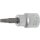 BGS technic Bit-Einsatz | Antrieb Innenvierkant 10 mm (3/8") | T-Profil (für Torx) T27