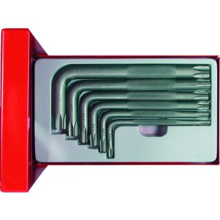Condor Winkelschlüssel-Satz, 6-tlg., T-Profil T25-55