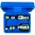 Condor Adaptersatz, 6-tlg., 1/4-3/4" -Antrieb, CrV