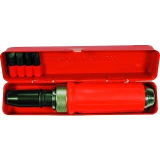 Condor Schlagschrauber, rutschfester Griff, 1/2", inkl. 4 Bits