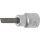 BGS technic Bit-Einsatz | Antrieb Innenvierkant 10 mm (3/8") | Schlitz 7