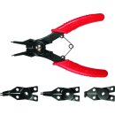 Condor Sprengringzange, 160 mm, 4 auswechselbare Köpfe