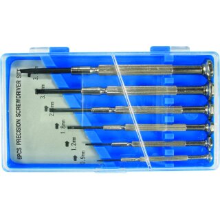 Condor Feinmechaniker-Schraubendreher-Satz, 6-tlg., Schlitz 0.9-3.5 mm