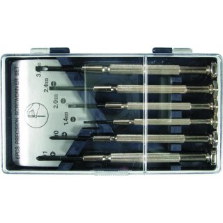 Condor Feinmechaniker-Schraubendreher-Satz, 6-tlg., Schlitz + Kreuz