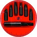 Condor Bit-Satz, 7-tlg., 1/4", Schlitz / Kreuz /...