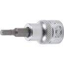 BGS technic Bit-Einsatz | Antrieb Innenvierkant 10 mm (3/8") | Innensechskant 4 mm