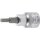 BGS technic Bit-Einsatz | Antrieb Innenvierkant 10 mm (3/8") | Innensechskant 4 mm