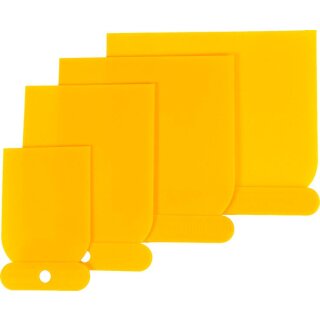 Condor Kunststoff-Karosserie-Spachtelsatz, 4-tlg., flexibel, 50-120 mm