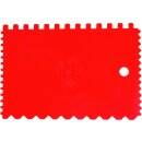 Condor Kunststoff-Zahnspachtel, flexibel, 90x135 mm