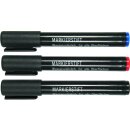 Condor Markierstifte, 3-tlg., rot / blau / schwarz