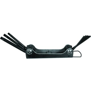 Condor T-Profil-Schlüssel-Satz, 8-tlg., Klapphalter, T9-40