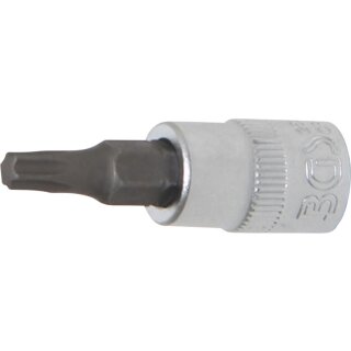 BGS technic Bit-Einsatz | Antrieb Innenvierkant 6,3 mm (1/4") | T-Profil (für Torx) T25