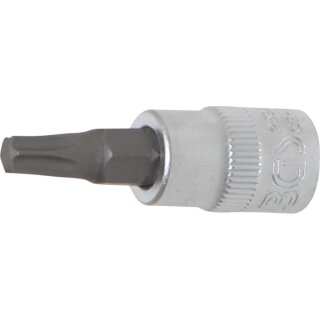 BGS technic Bit-Einsatz | Antrieb Innenvierkant 6,3 mm (1/4") | T-Profil (für Torx) T27