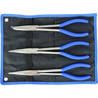 Condor Mechaniker-Greifzangen-Satz, extra lang, 3-tlg.