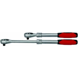 Condor Hebelumschaltknarre mit Teleskopauszug, 1/2", 300-440 mm