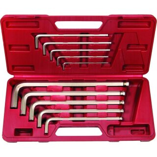 Condor Winkelschlüssel-Satz, 10-tlg., lang, Innensechskant 3-17 mm