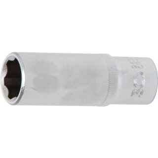 BGS technic Steckschlüssel-Einsatz Super Lock, tief | Antrieb Innenvierkant 10 mm (3/8") | SW 15 mm
