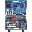 Condor Werkzeugkoffer, 105-tlg., 1/4+1/2", 6-kant...