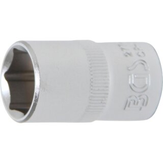 BGS technic Steckschlüssel-Einsatz Sechskant | Antrieb Innenvierkant 12,5 mm (1/2") | SW 5/8"