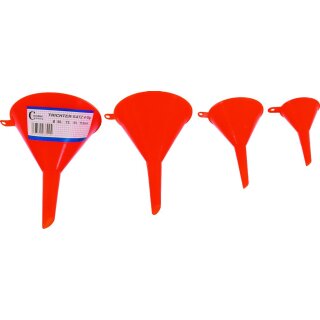 Condor Trichter-Satz, 4-tlg., Kunststoff, ø 50-115 mm