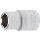 BGS technic Steckschlüssel-Einsatz Sechskant | Antrieb Innenvierkant 12,5 mm (1/2") | SW 13 mm