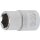 BGS technic Steckschlüssel-Einsatz Sechskant | Antrieb Innenvierkant 12,5 mm (1/2") | SW 14 mm