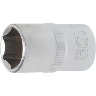 BGS technic Steckschlüssel-Einsatz Sechskant | Antrieb Innenvierkant 12,5 mm (1/2") | SW 16 mm