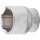 BGS technic Steckschlüssel-Einsatz Sechskant | Antrieb Innenvierkant 12,5 mm (1/2") | SW 30 mm