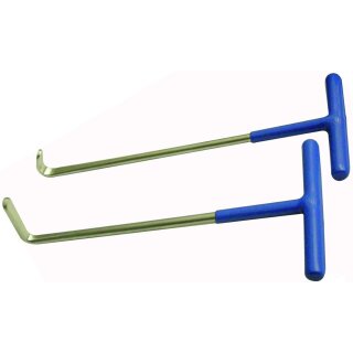 Condor Auspuff-Zughaken, 2-tlg., 100 + 110° abgewinkelt