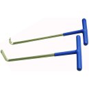 Condor Auspuff-Zughaken, 2-tlg., 100 + 110° abgewinkelt