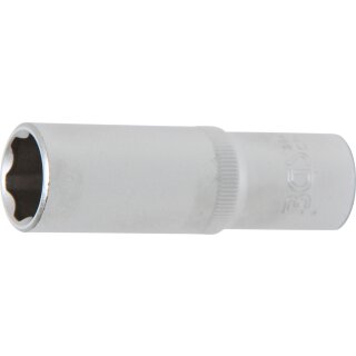 BGS technic Steckschlüssel-Einsatz Super Lock, tief | Antrieb Innenvierkant 12,5 mm (1/2") | SW 17 mm