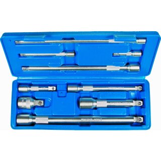 Condor Kipp-Verlängerungen-Satz, 9-tlg., 1/4+3/8+1/2", 50-250 mm