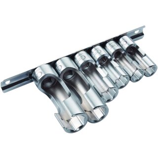Condor Spezial-Steckschlüsselsatz, 6-tlg., 3/8", geschlitzt, 10-19 mm