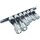 Condor Spezial-Steckschlüsselsatz, 6-tlg., 3/8", geschlitzt, 10-19 mm