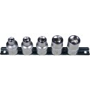 Condor Steckschlüssel-Satz, 5-tlg., 1/2",...